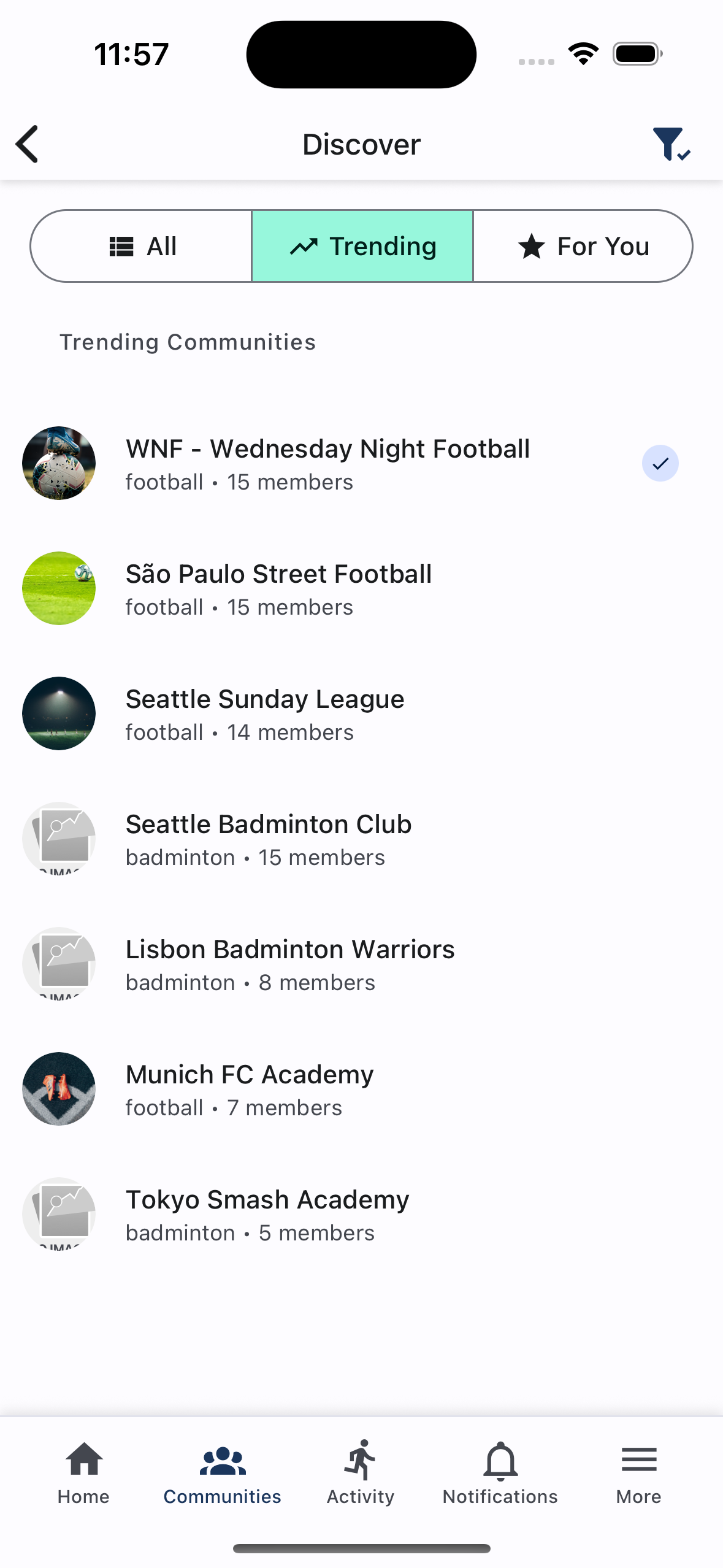 Sports Loop community